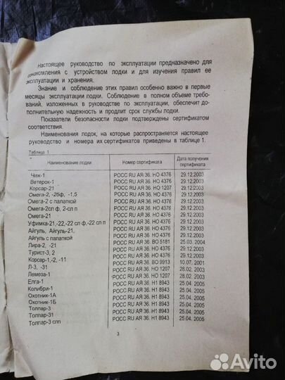 Ремкомплект для лодки