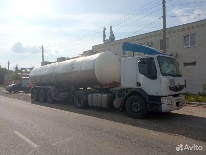 Полуприцеп химическая цистерна Dijkstra 12-28 AT, 1992