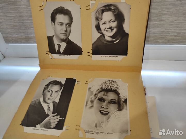 Альбом. Открытки артистов советского кино
