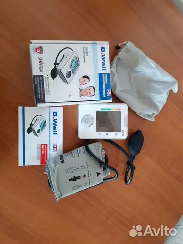 Новый тонометр B.Well полуавтомат + солевая грелка