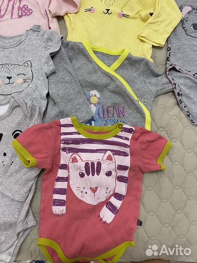 Детские вещи пакетом для девочек 62-68