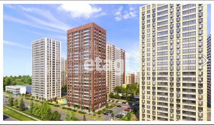 Квартира-студия, 18,2 м², 9/25 эт.