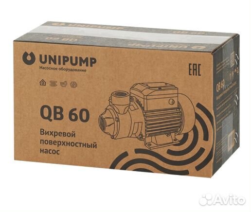 Насос поверхностный unipump QB 60