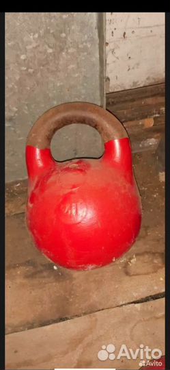 Гиря СССР чугунная