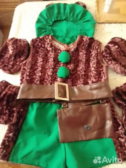 Новогодний костюм мишка