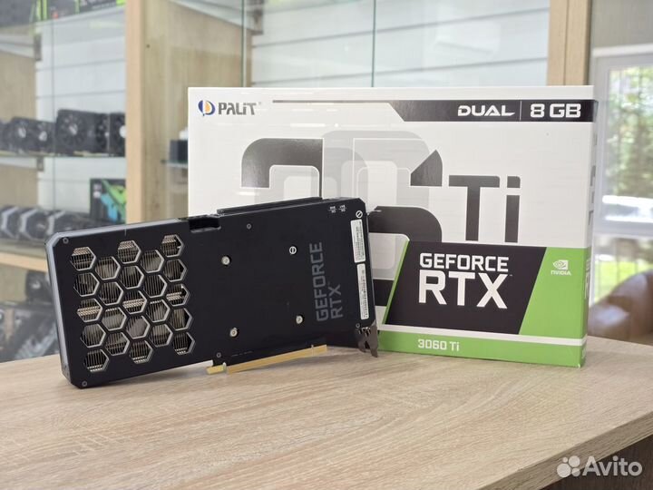 Видеокарта Palit RTX 3060 Ti Dual V1 (LHR)