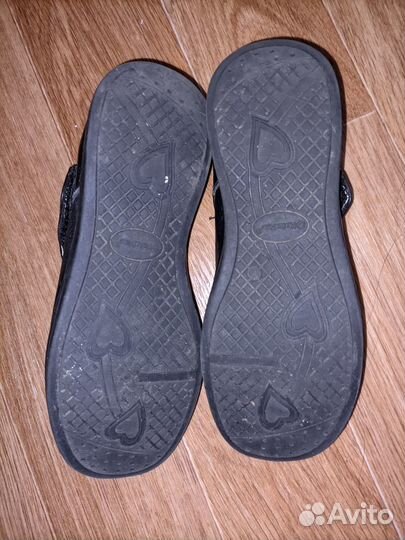 Туфли кожаные для девочки 34 размер