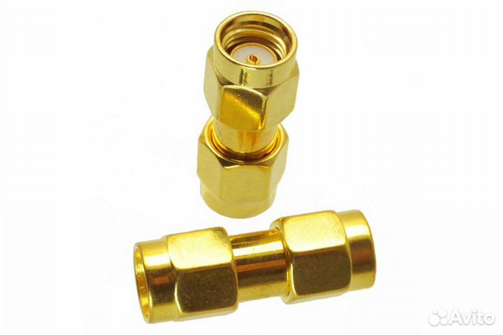 SMA разъём RP-SMA-female - RP-SMA-female, переходн