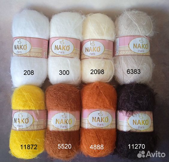 Пряжа Nako Paris Нако Париж