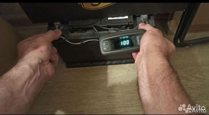 Daewoo nexia часы электронные