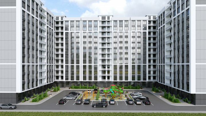 1-к. квартира, 45,3 м², 8/12 эт.