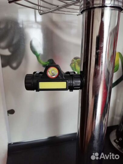 Налобный фонарь с магнитом