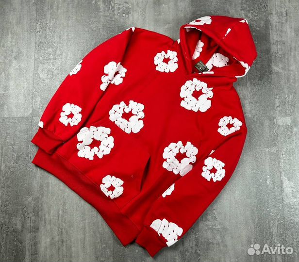 Худи Denim Tears Red