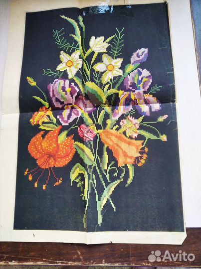 Винтажные схемы вышивки крестиком 1958-1961Бронь