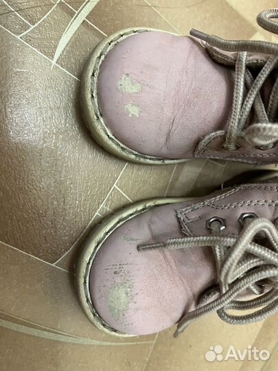 Ботинки демисезонные для девочки 24 размер