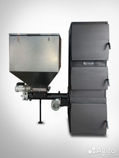 Котёл твердотопливный автомат 14кВт