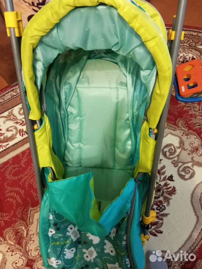 Детские санки коляска