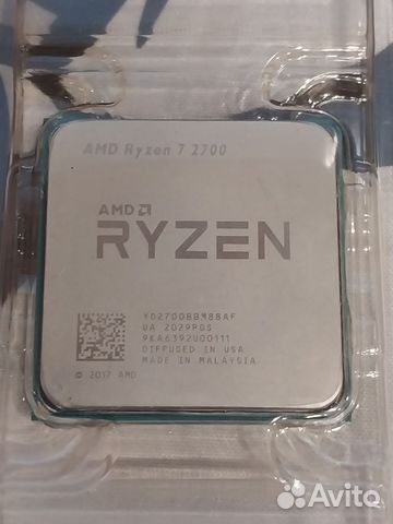 Процессор Ryzen 7 2700 купить в Санкт-Петербурге | Электроника | Авито
