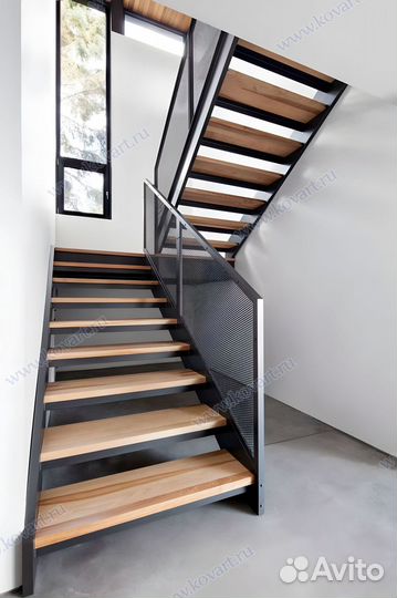 Лестницы открытого типа