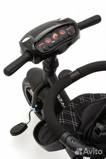 Велосипед 3-х кол. zigzag premium 12/10 черный