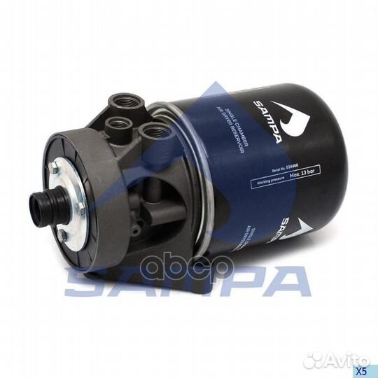 Осушитель воздуха однокамерный. 12.5бар. без по