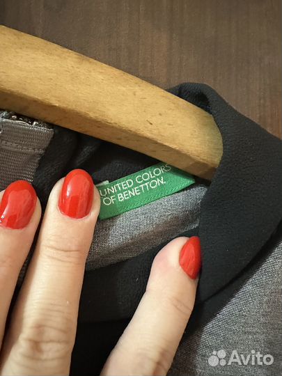 Платье Benetton трикотажное женское