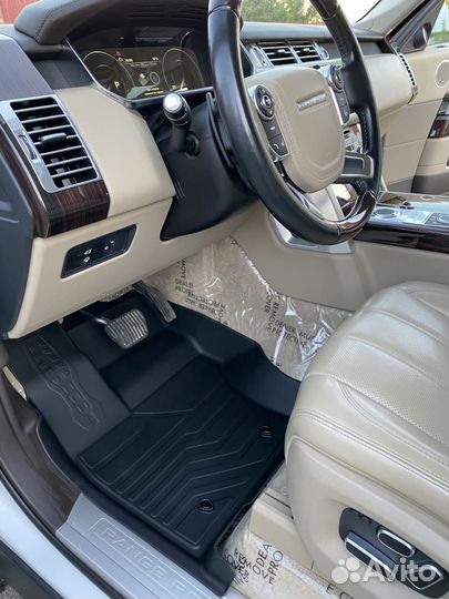 Ковры салона Range Rover 2012-2021 3D Lux (Новые)