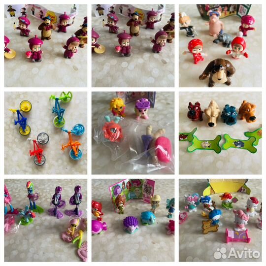 Игрушки из киндера