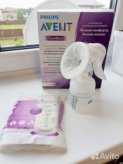 Молокоотсос avent ручной