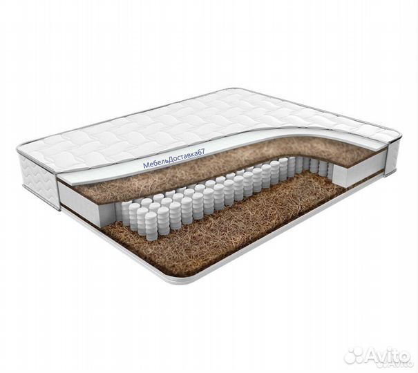 Матрас 70,80,90,120,160,180,200 мод.202, наличие