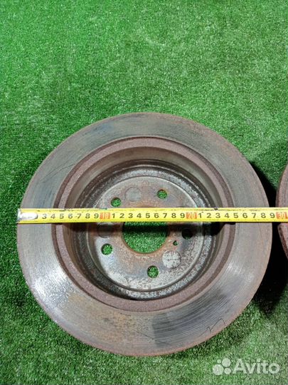 Диск тормозной (комплект) задний Toyota Alphard