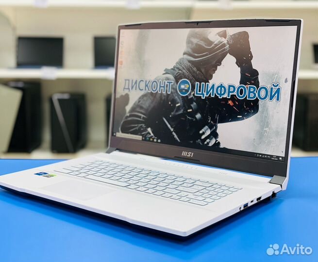 Новый Ноутбук MSI.17.3/Core i5 + Nvidia RTX 3050Ti