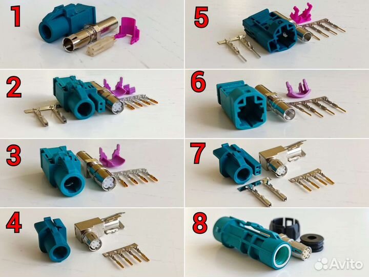HSD lvds кабель и сборки