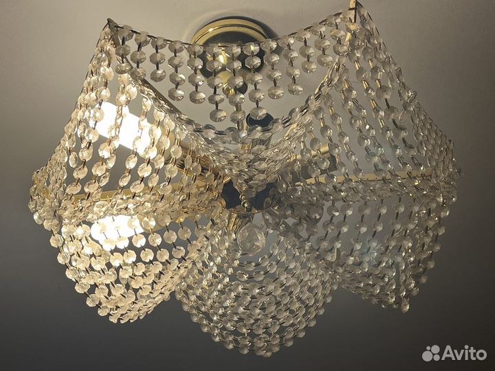 Люстра хрустальная