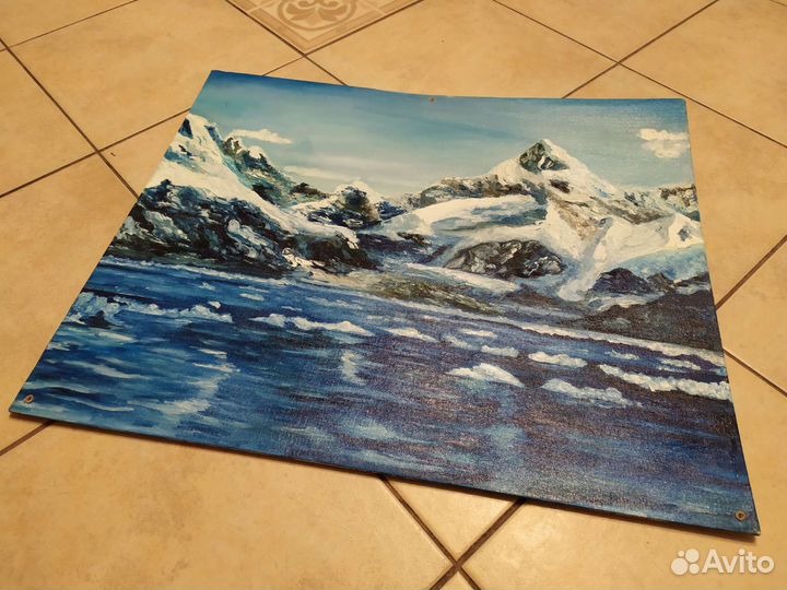 Картина Ледяные горы