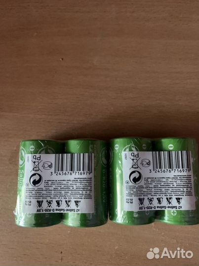 Батарейки новые DR20 купил не те не понадобились