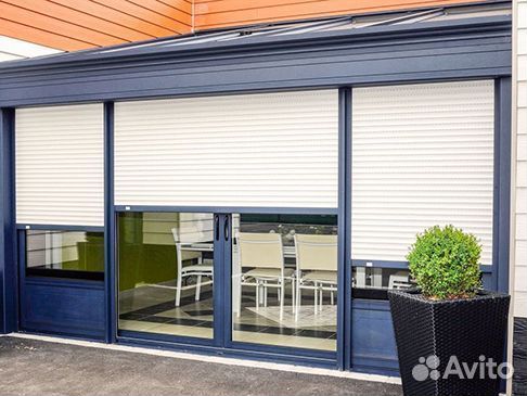 Рольставни для витрин с гарантией