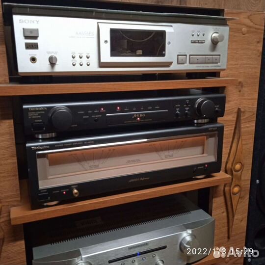Двухблочный усилитель Technics 900