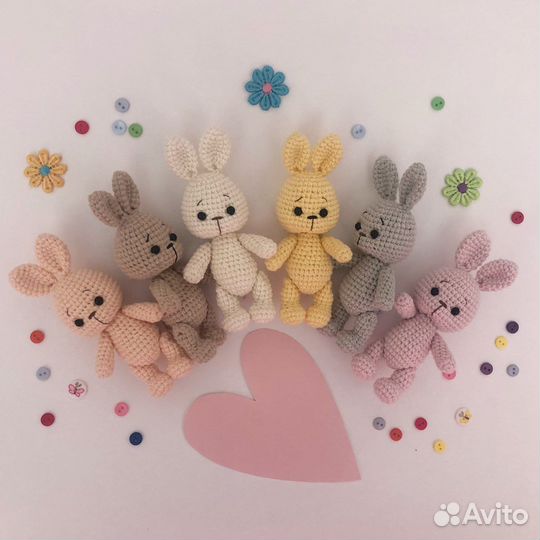 Игрушки вязаные крючком