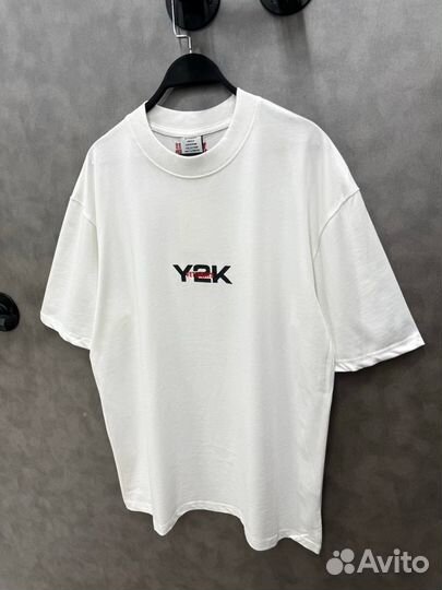 Футболка Vetements Y2K оверсайз белая (хит 2024)