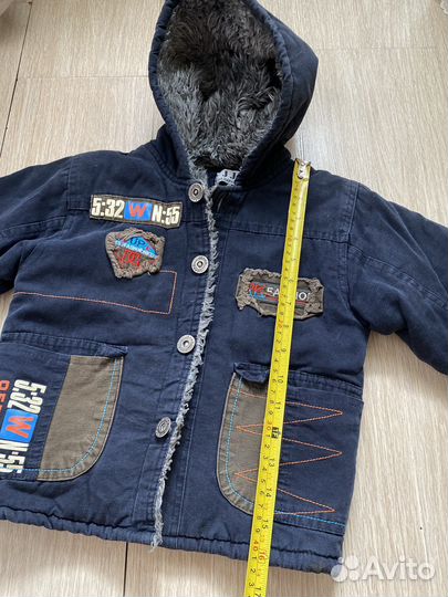 Куртка джинсовая тепленькая