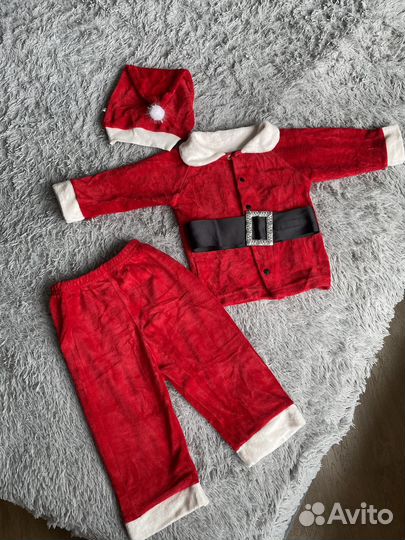 Костюм деда мороза детский
