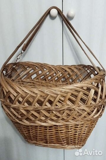 Корзина плетеная большая