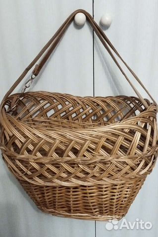 Корзина плетеная большая