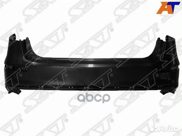 Бампер задний KIA RIO 15-17 4D russian type