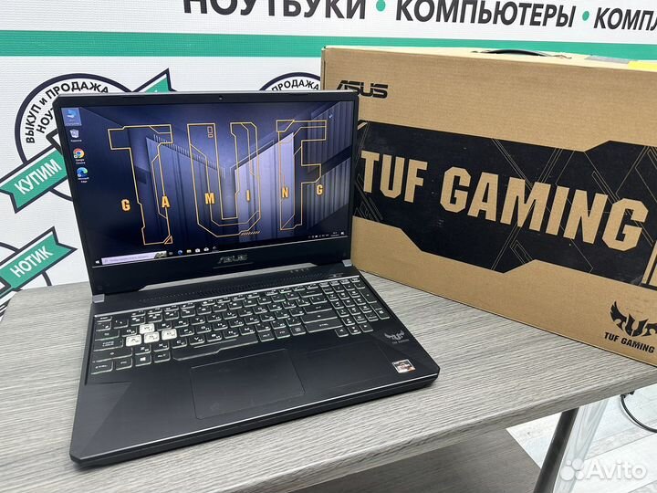 Asus TUF 8 ядер Ryzen 5-3550H 16G GTX1650 SSD+1000