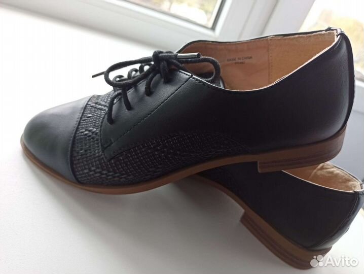 Туфли дерби женские