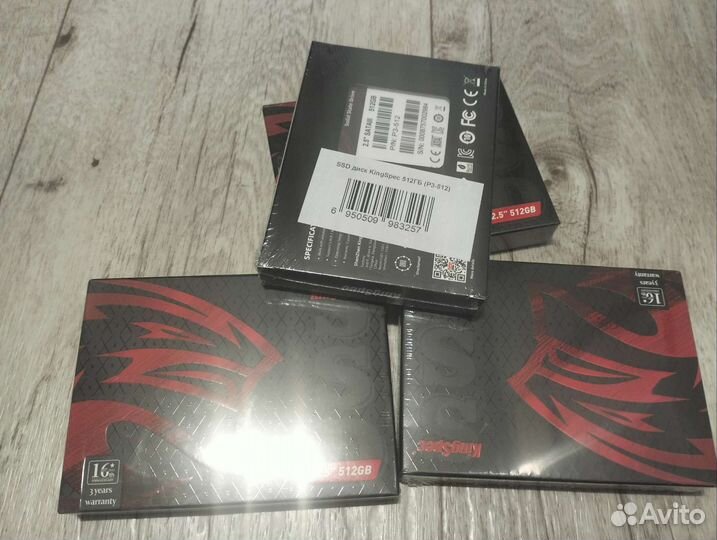 Ssd 512gb новые