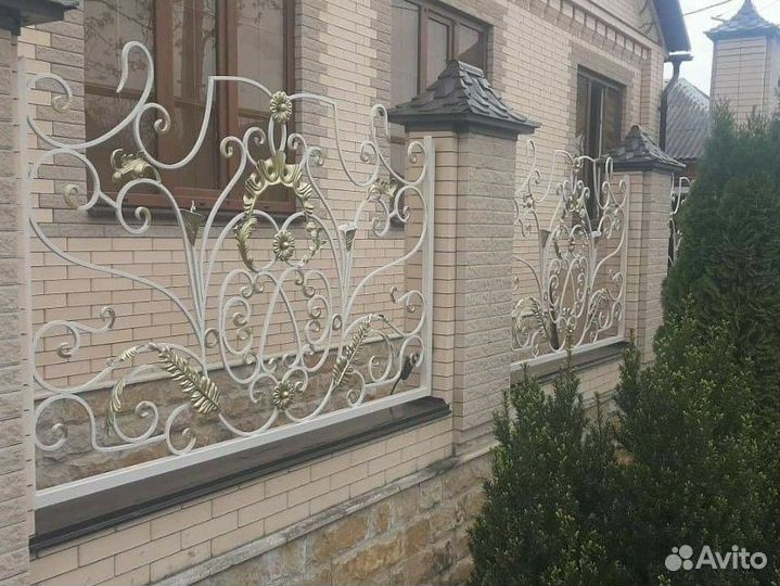 Кованый забор
