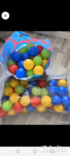 Шарики для сухого бассейна